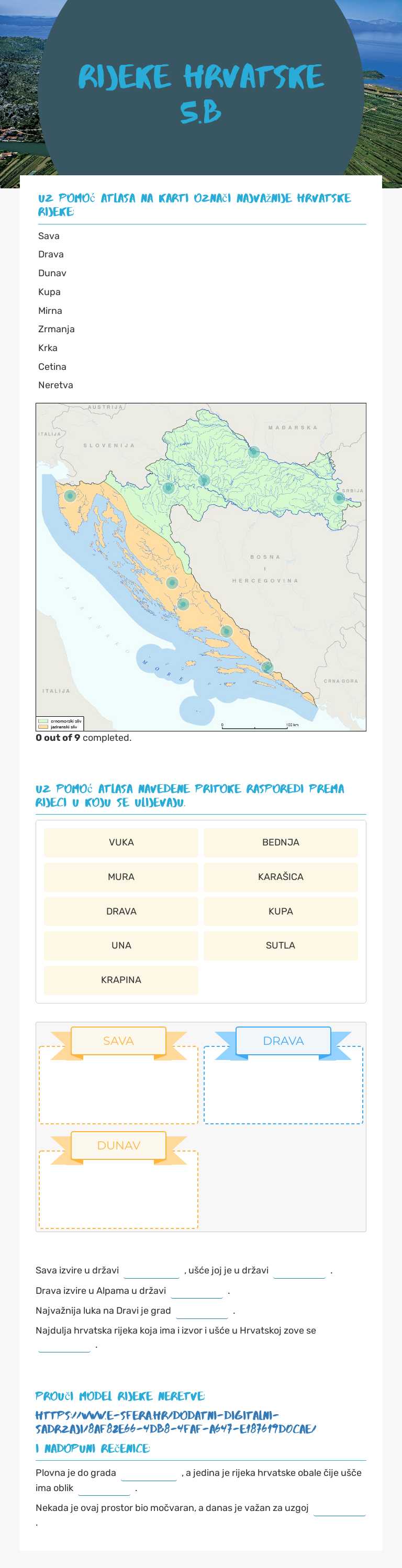 Rijeke HRvatske
5.b worksheet preview image
