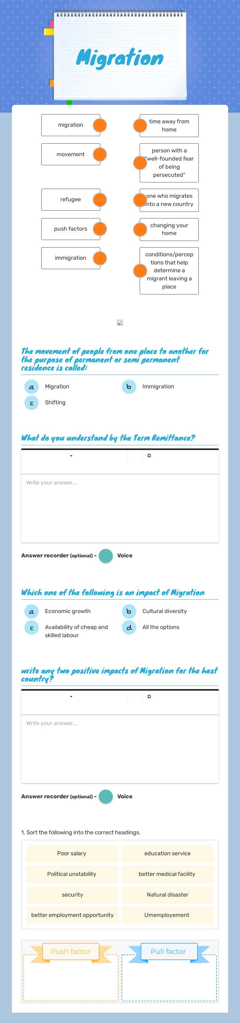 Migration worksheet preview image