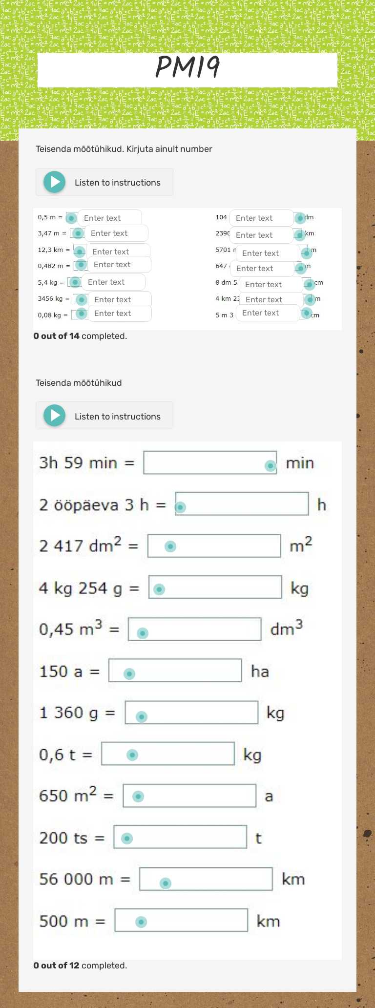 PM19 worksheet preview image