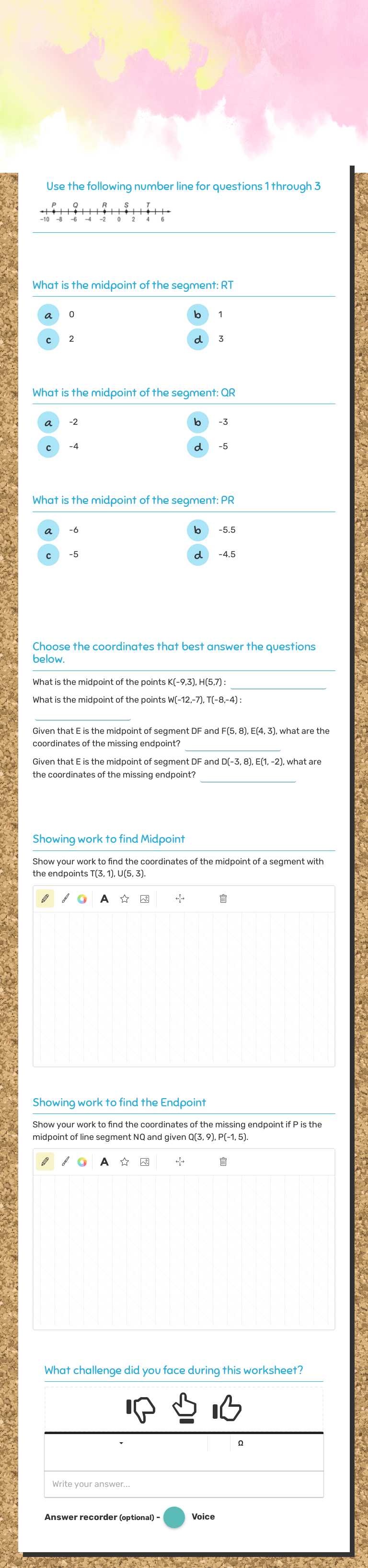 MidPoint 8c worksheet preview image
