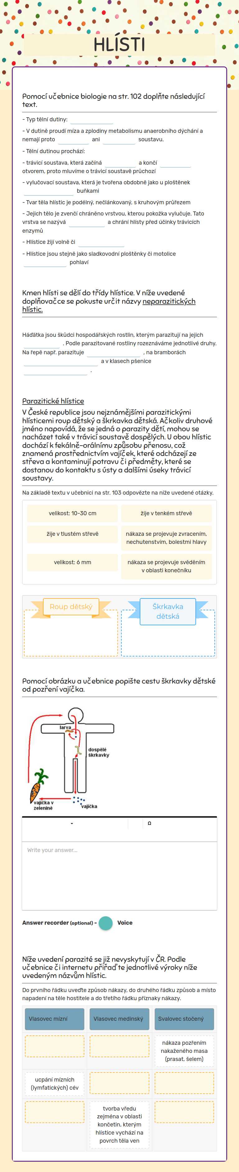 HLÍSTI worksheet preview image