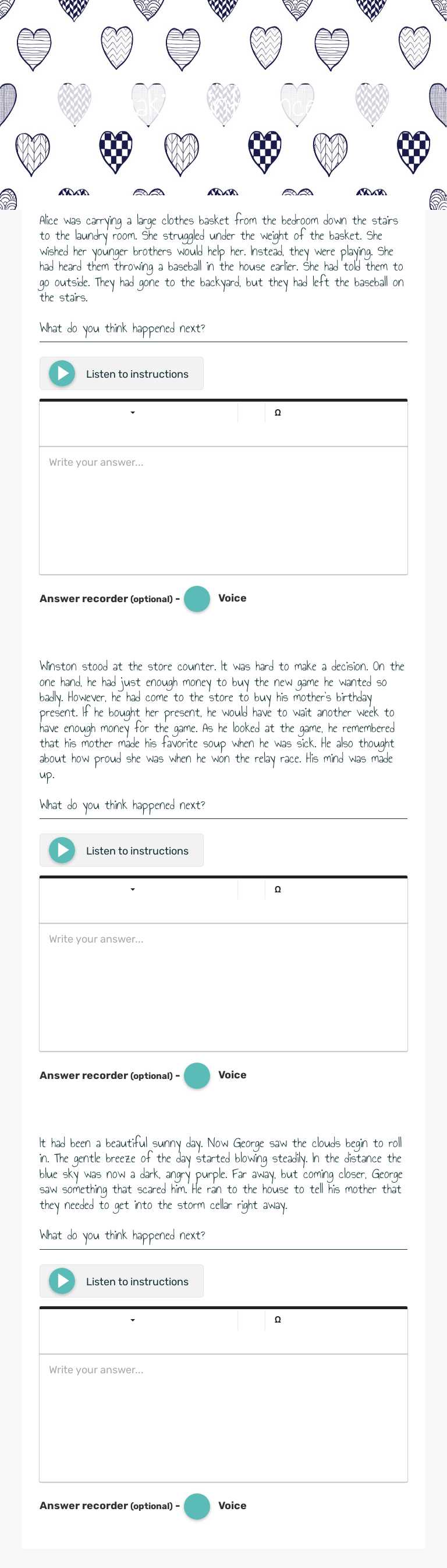 making inferences worksheet preview image