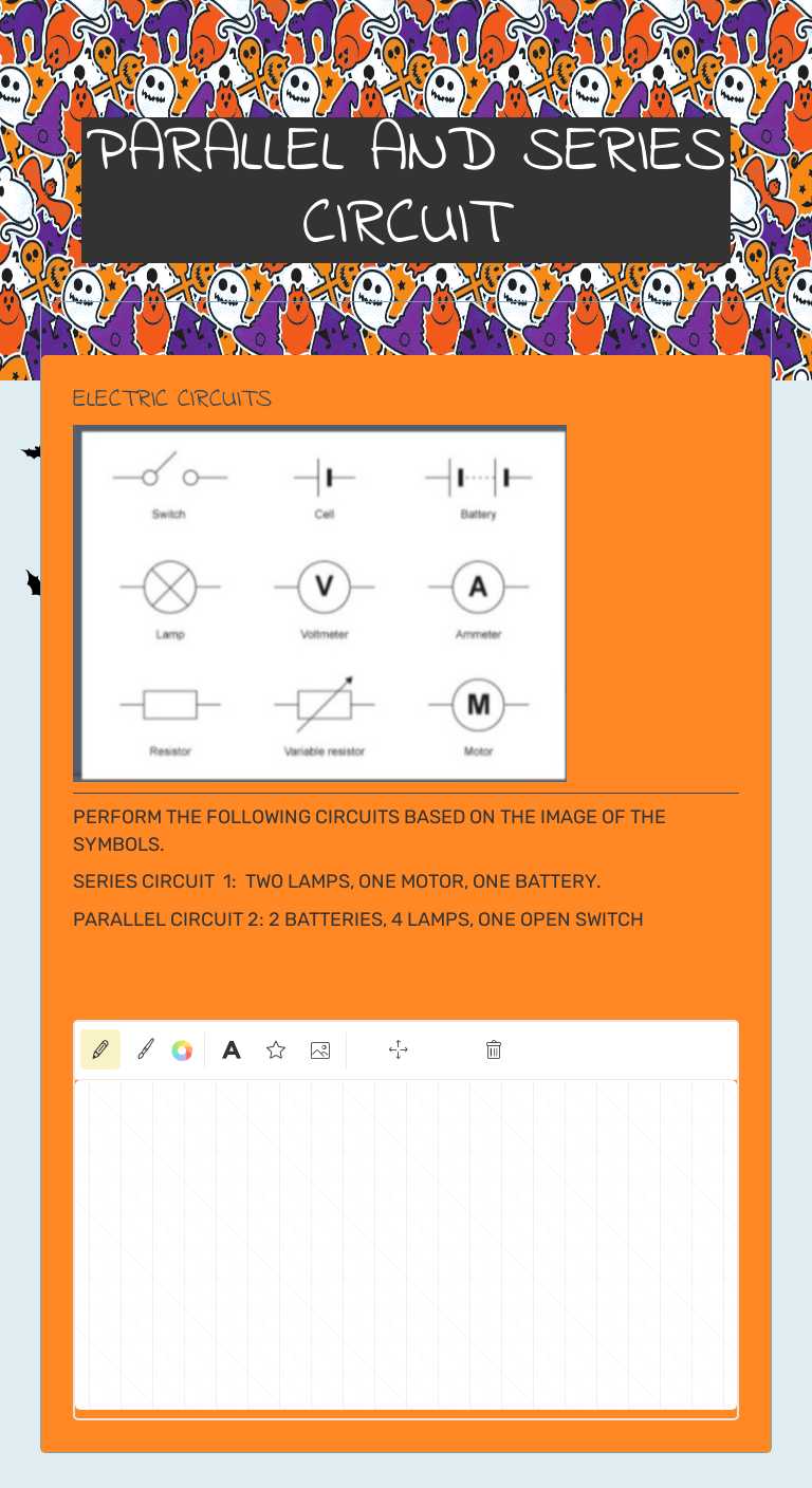 PARALLEL AND SERIES CIRCUIT worksheet preview image