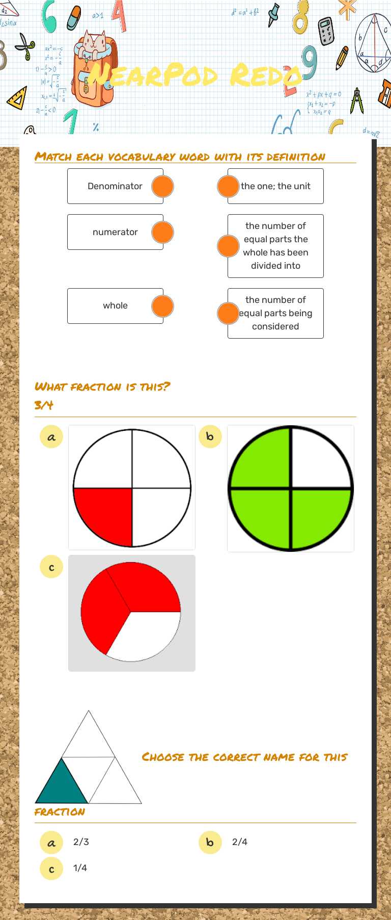 NearPod Redo worksheet preview image
