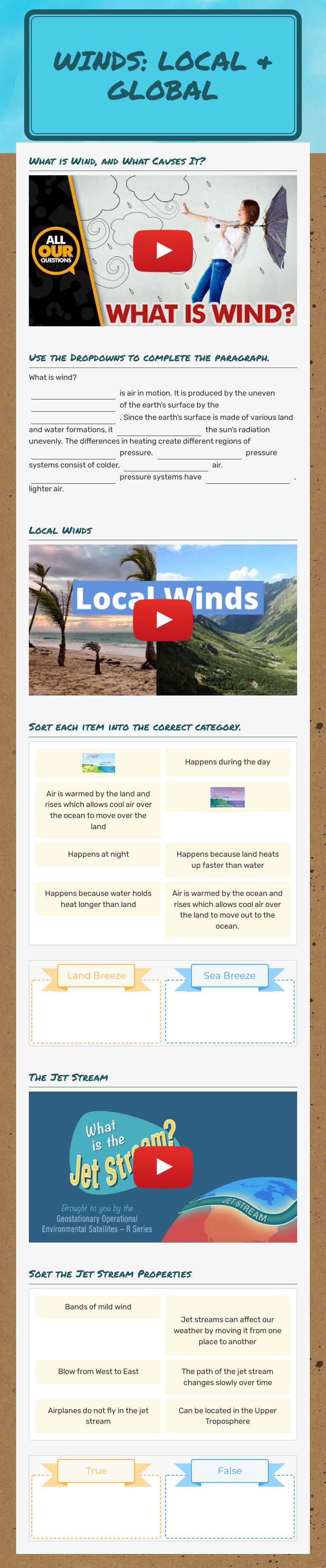 Winds:
Local & Global worksheet preview image