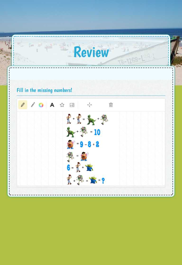 Review worksheet preview image