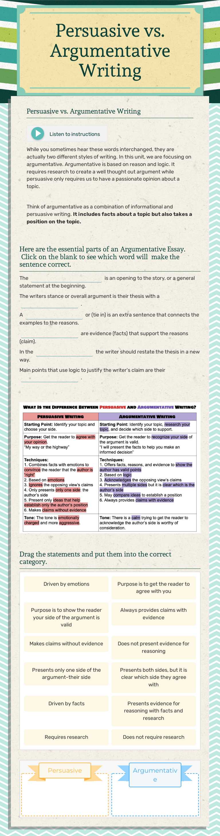 Unlock the power of persuasion and logic: master argumentative writing ...