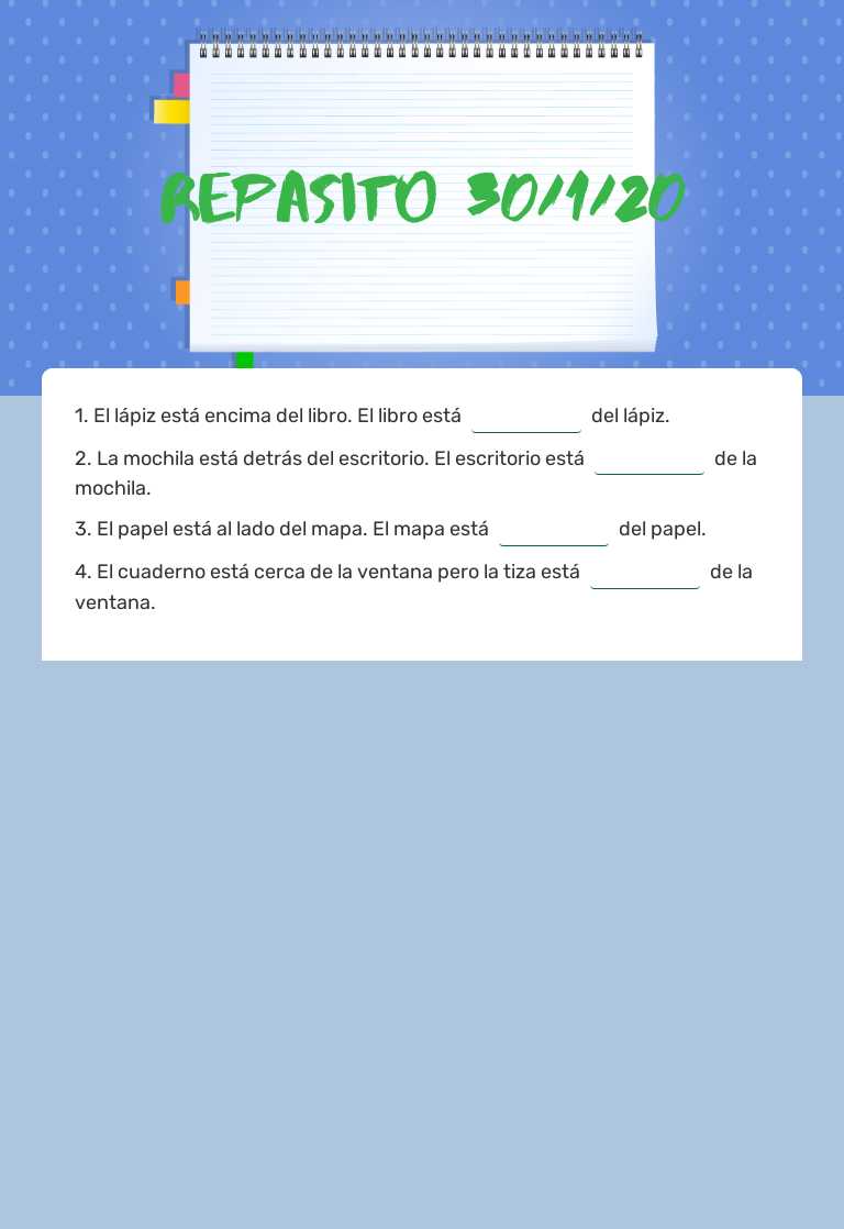 Repasito 30/1/20 worksheet preview image