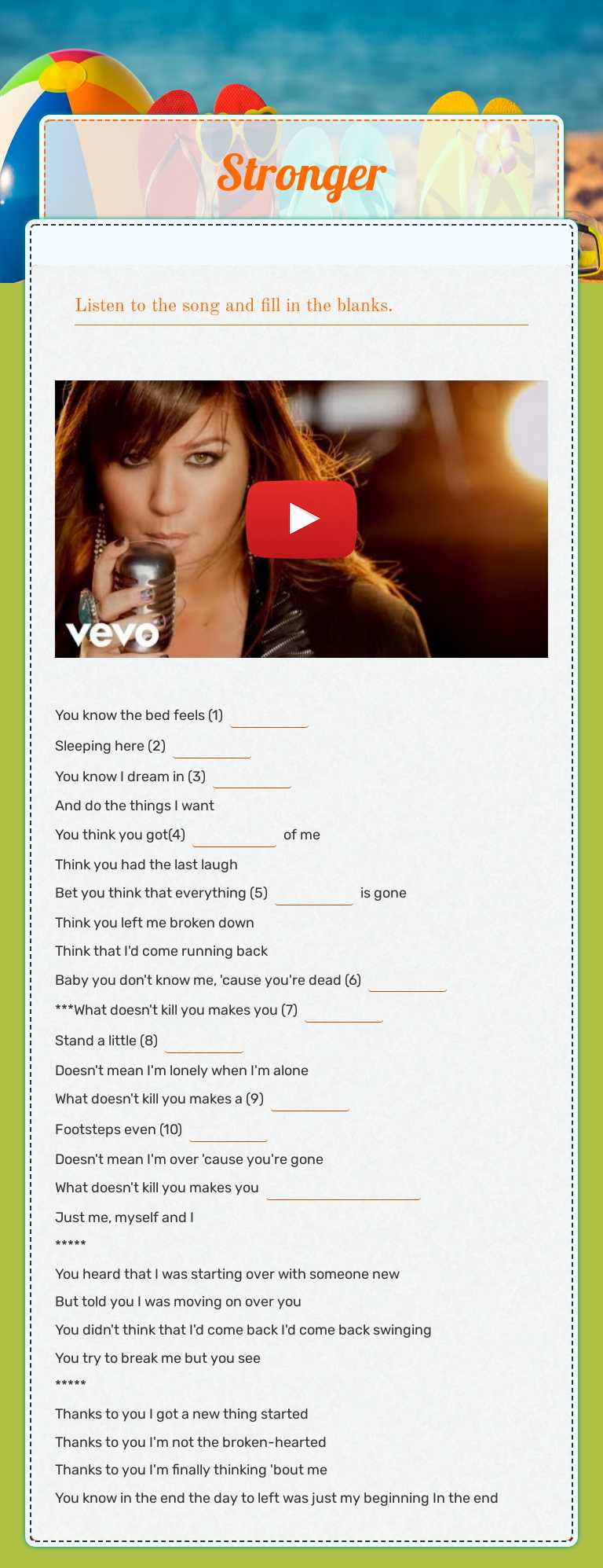 Stronger worksheet preview image