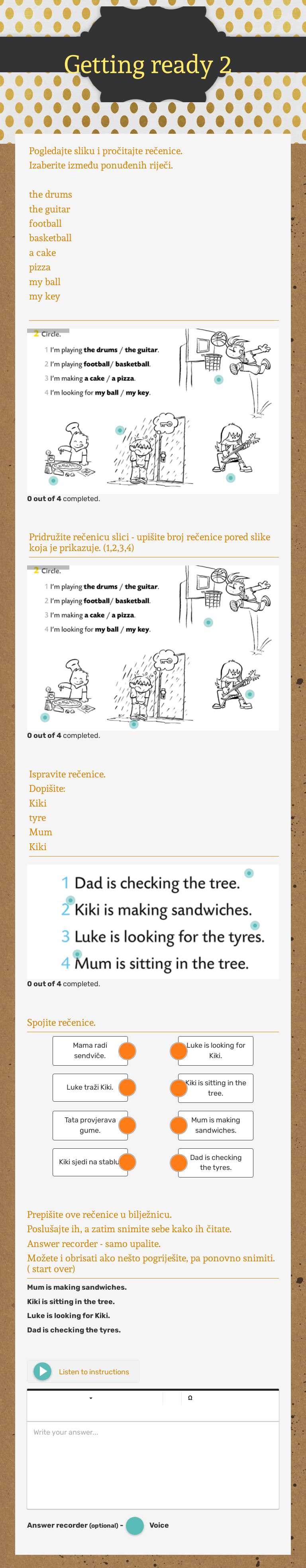 Getting ready 2 Grade 2 worksheet preview