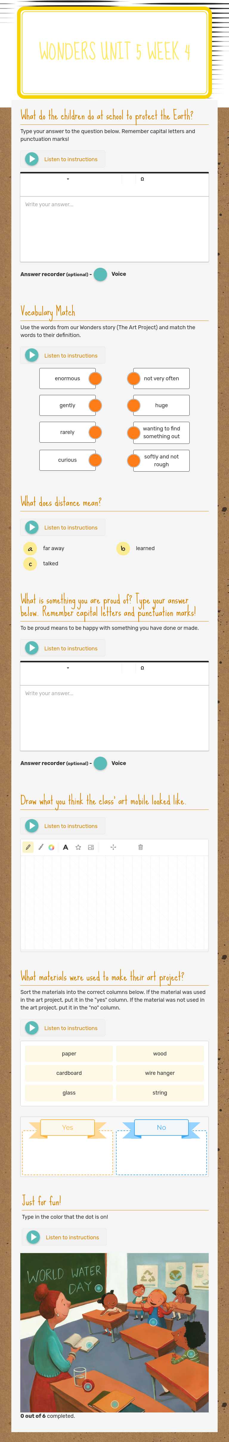 Wonders
Unit 5 Week 4 worksheet preview image