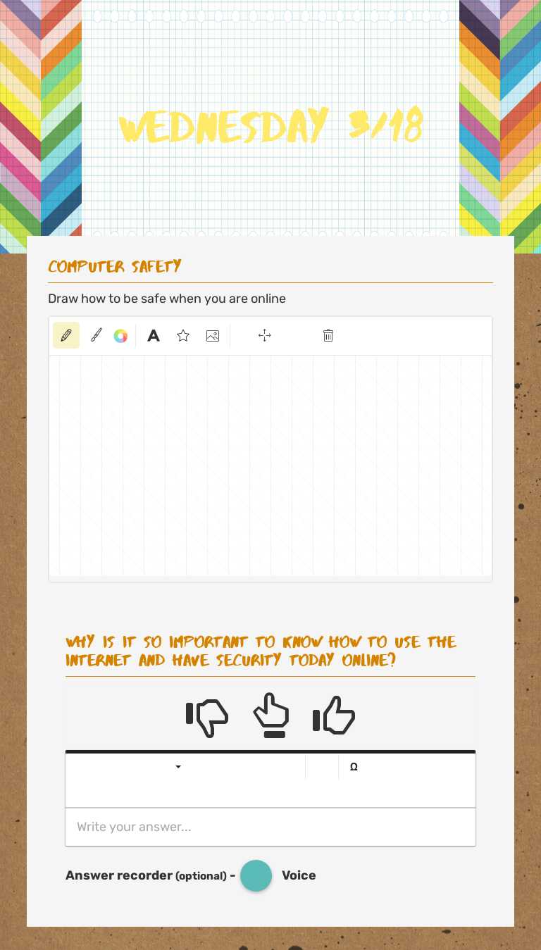 Wednesday 3/18 worksheet preview image