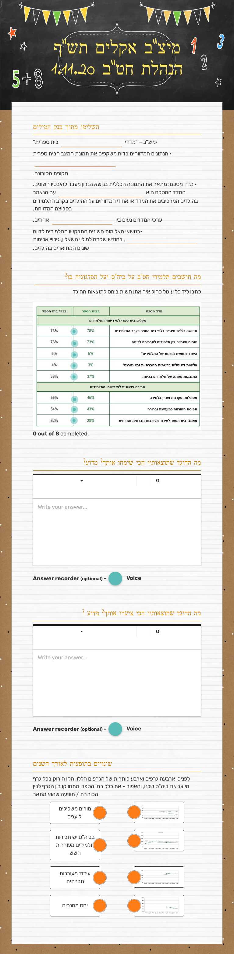 מיצ"ב אקלים תש"ף הנהלת חט"ב 1.11.20 worksheet preview image