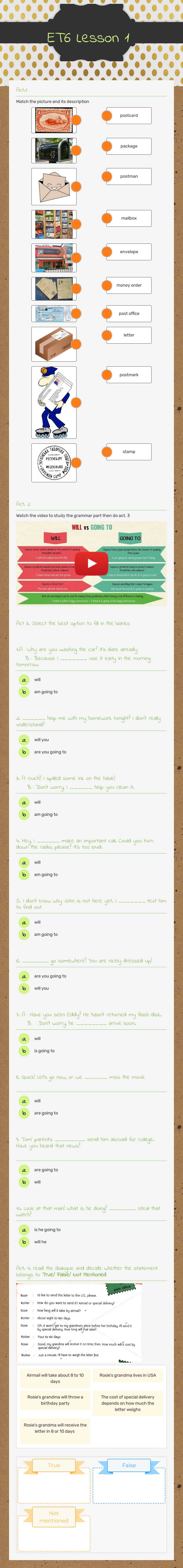 ET6 Lesson 1 worksheet preview image