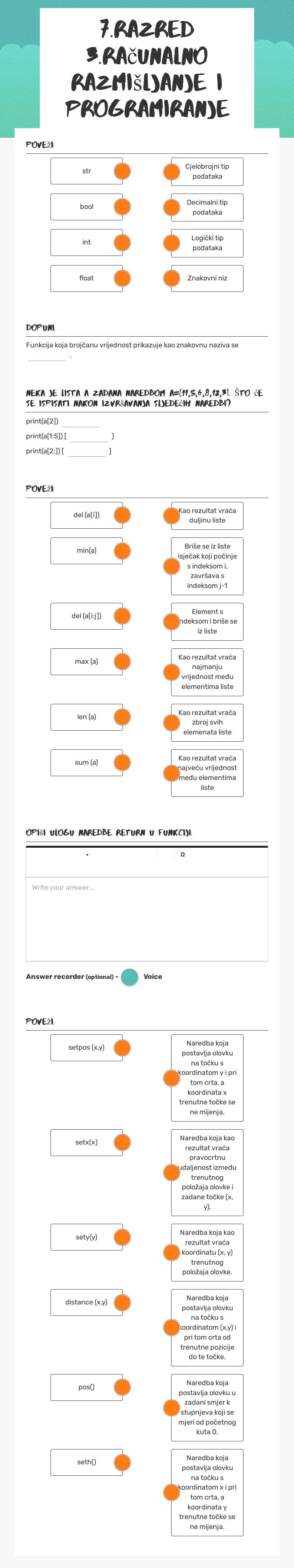 7.razred
3.računalno razmišljanje i programiranje worksheet preview image