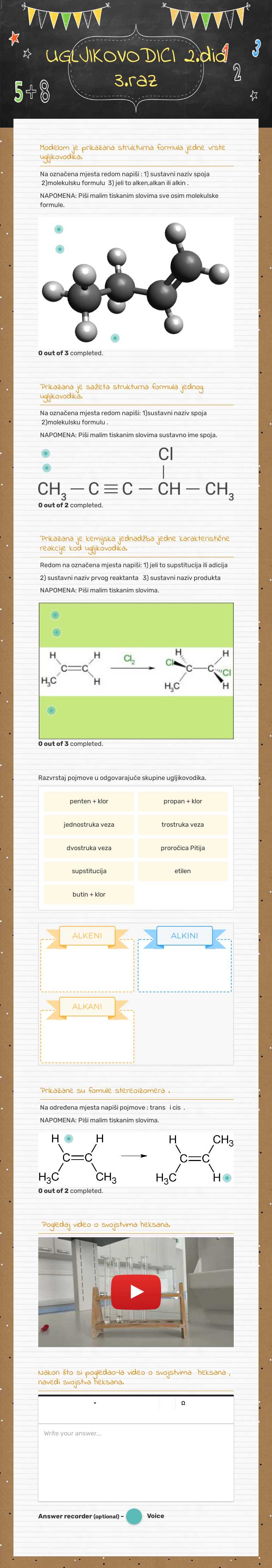 UGLJIKOVODICI 2.dio 3.raz Grade 11 worksheet preview