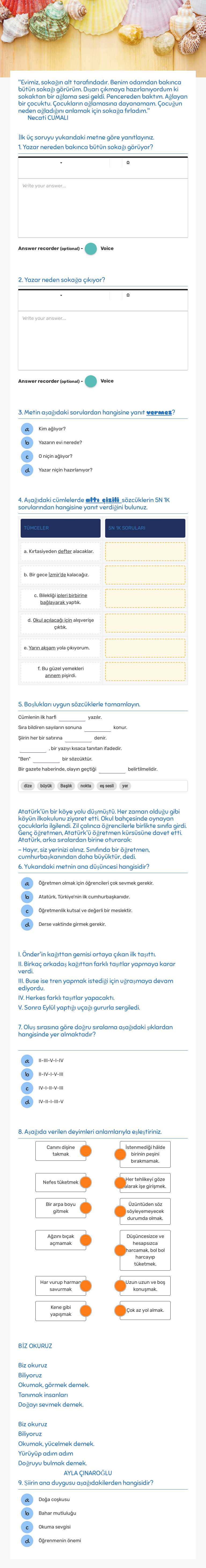 LEVENT 3-D TEKRAR ÇALIŞMASI worksheet preview image