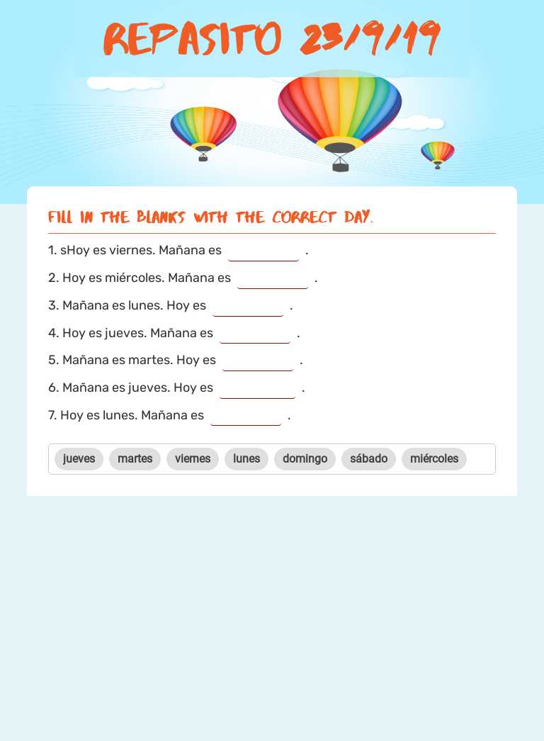 Repasito 23/9/19 worksheet preview image