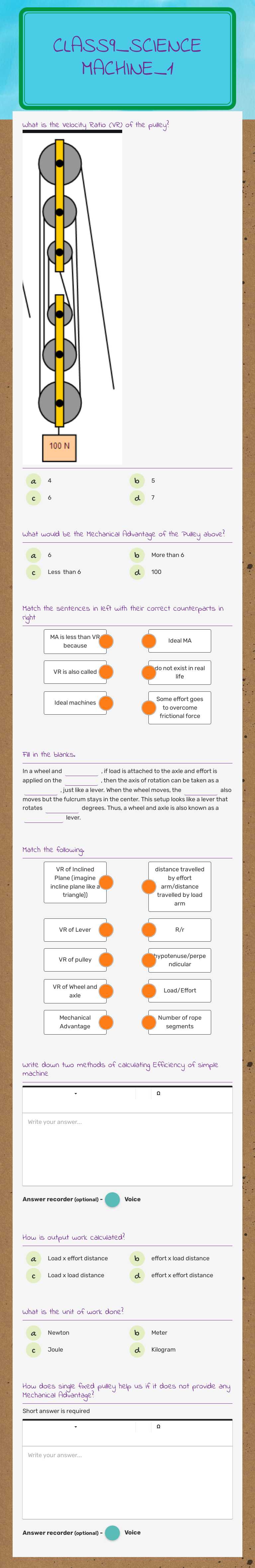 Class9_Science
Machine_1 Grade 9 worksheet preview