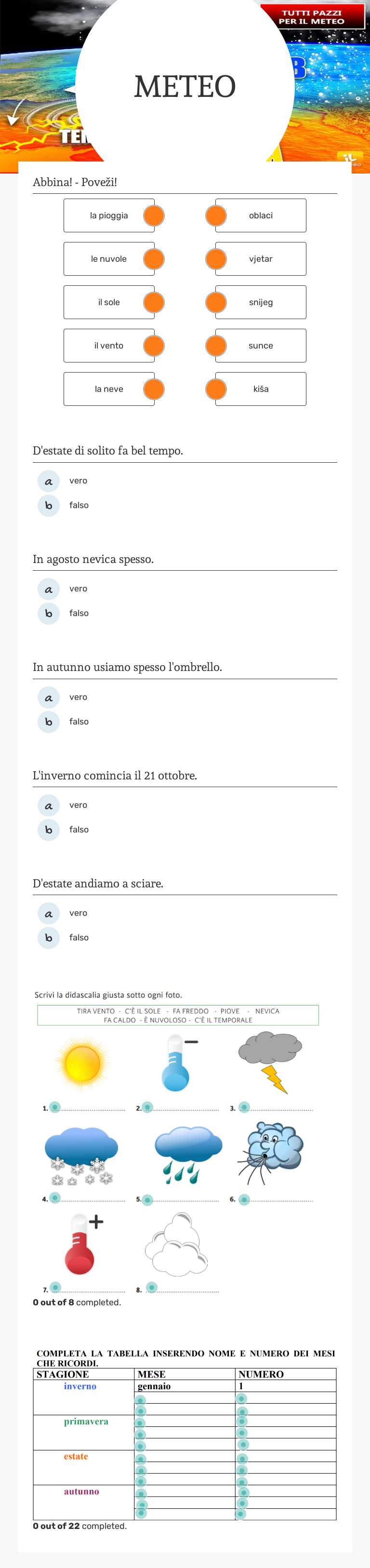 METEO worksheet preview image