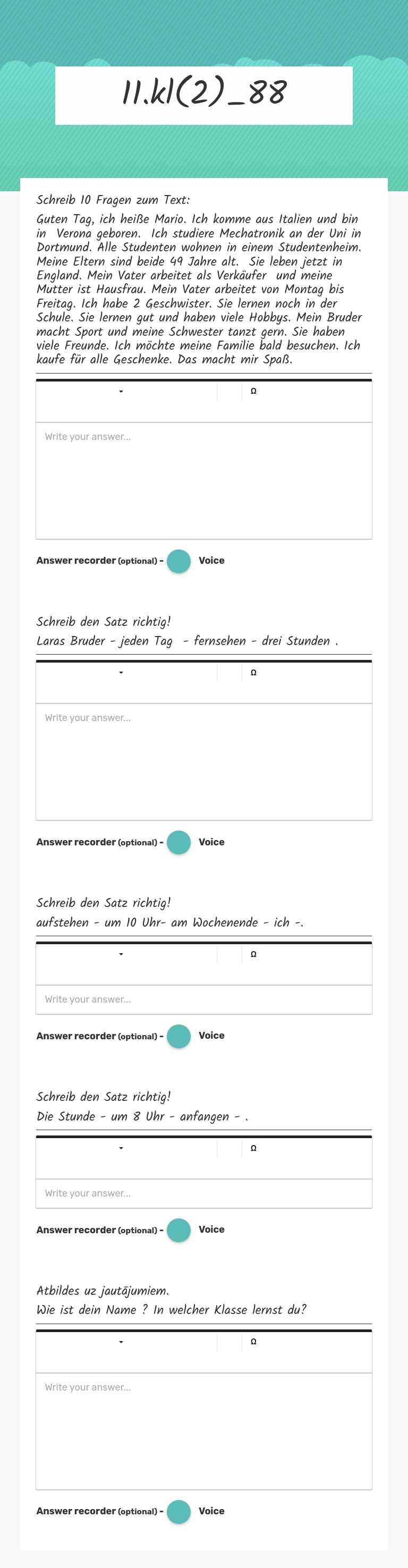 11.kl(2)_88 worksheet preview image