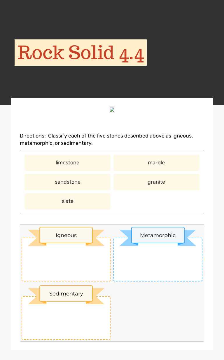 Rock Solid 4.4 worksheet preview image