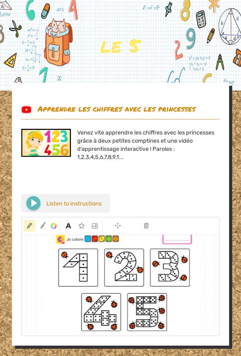 le 5 worksheet preview image