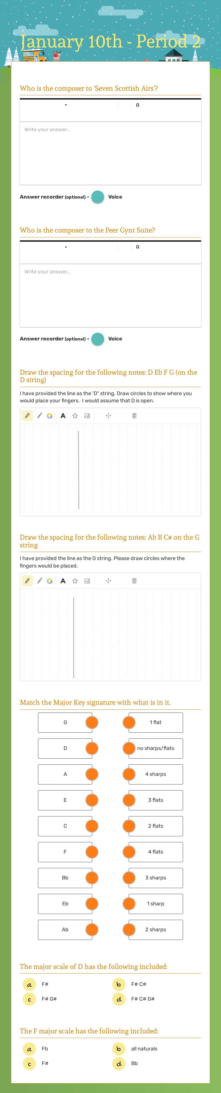 January 10th - Period 2 worksheet preview image