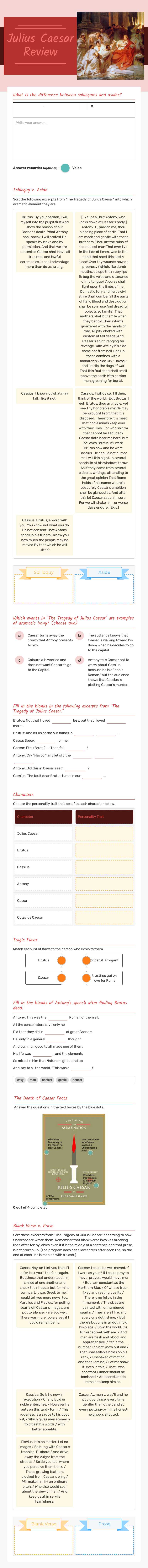 Julius
Caesar
Review worksheet preview image