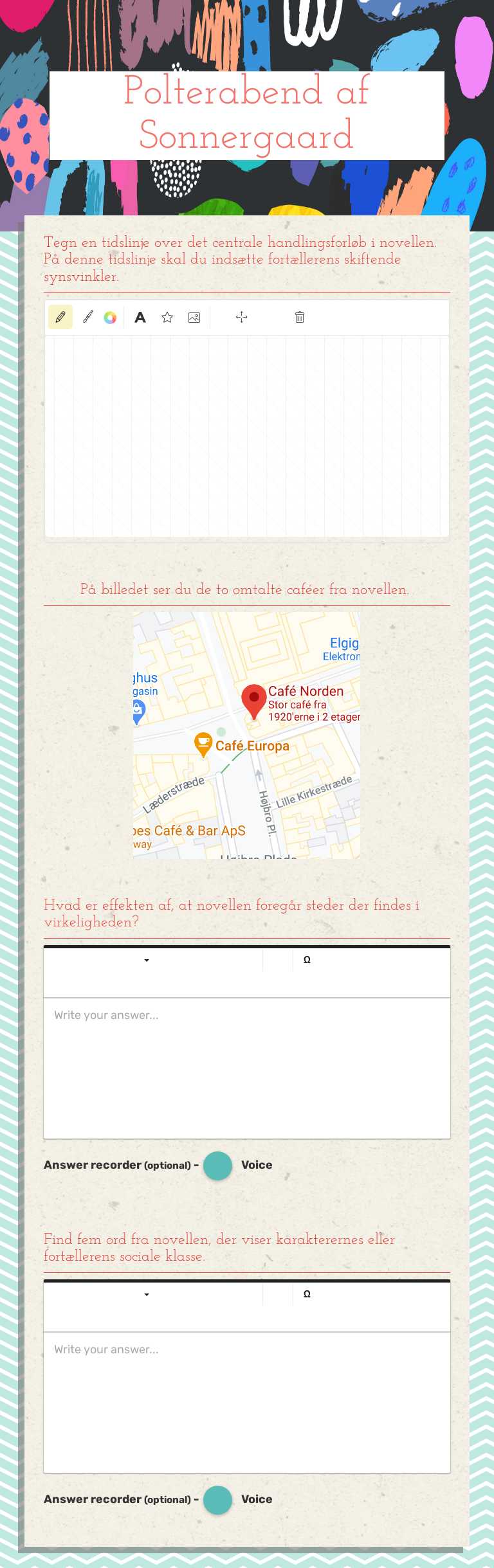 Polterabend af Sonnergaard worksheet preview image