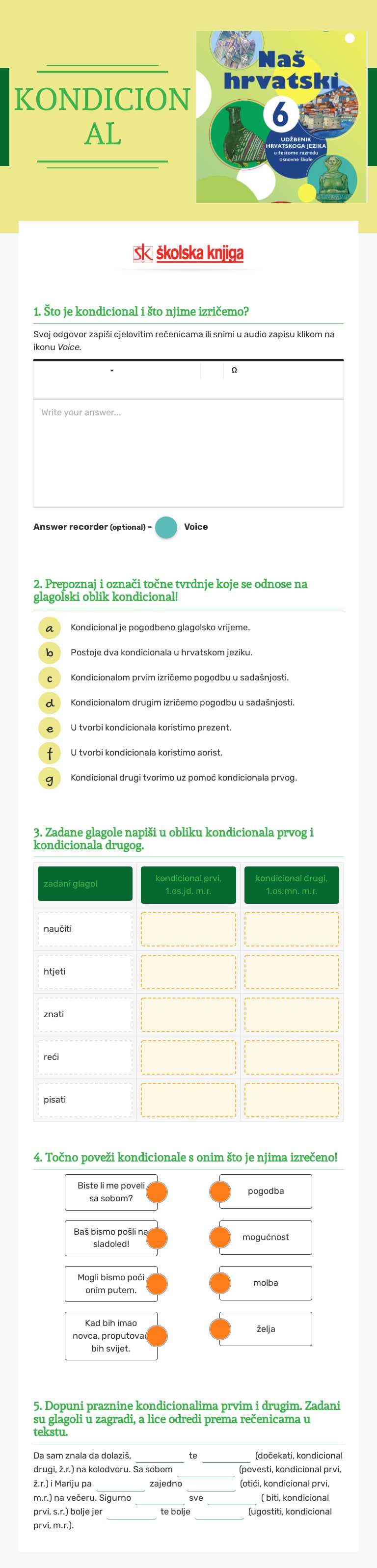KONDICIONAL worksheet preview image