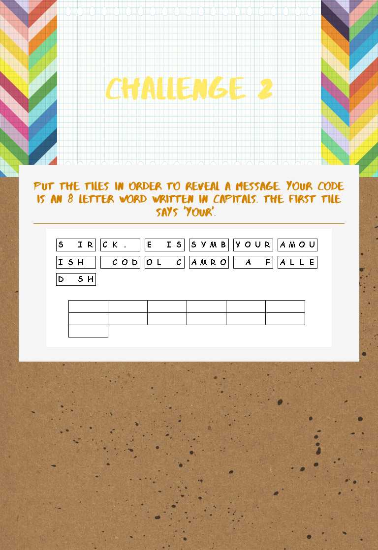 CHALLENGE 2 Grade 8 worksheet preview