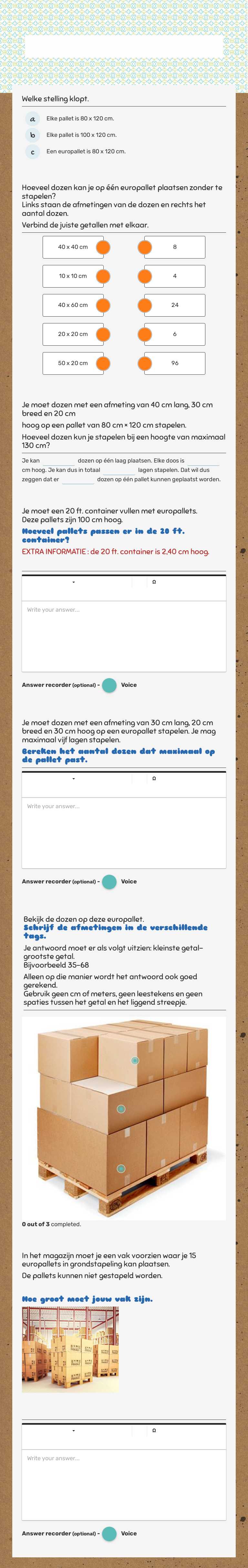 REKENEN
met
PALETTEN worksheet preview image
