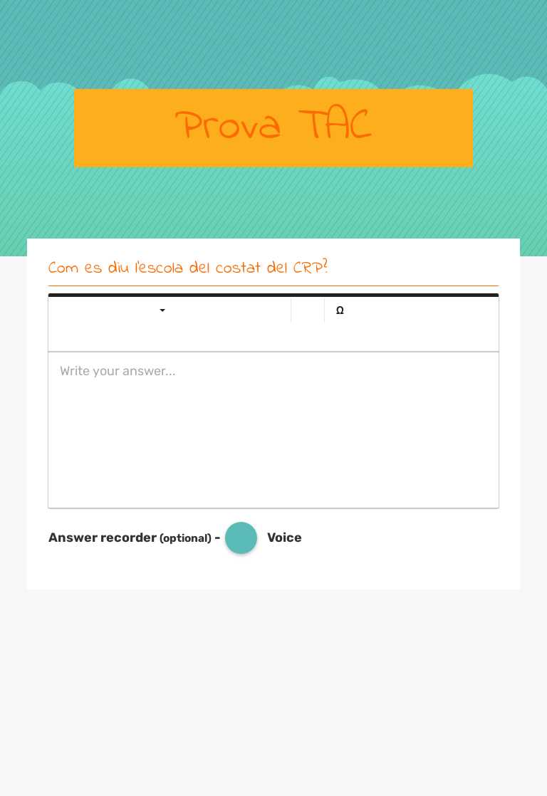 Prova TAC worksheet preview image