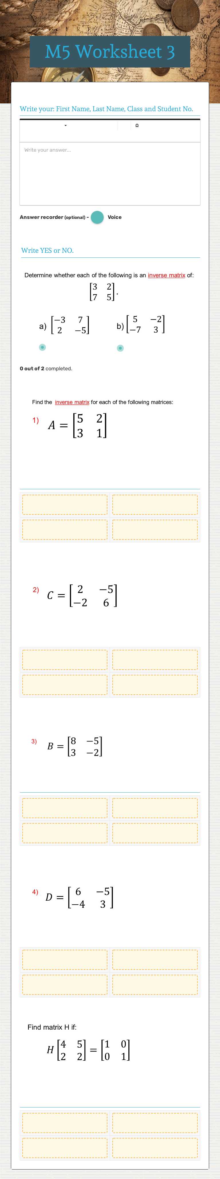 M5 Worksheet 3 worksheet preview image