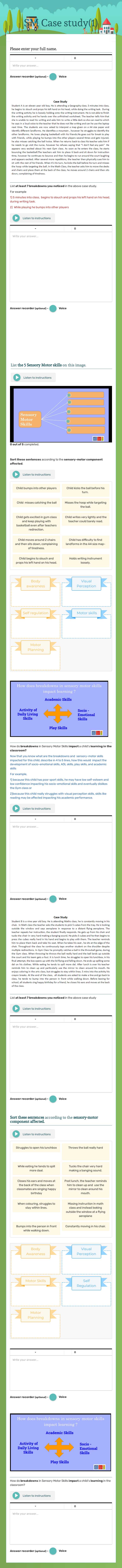 SM Case study(1) Grade 5 worksheet preview