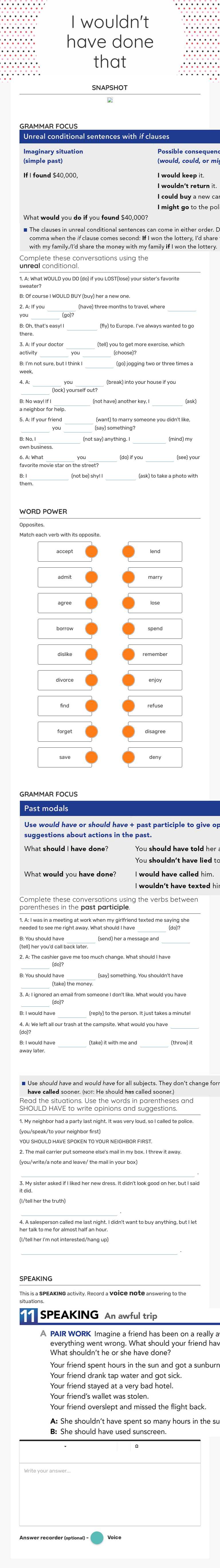 I wouldn't have done that worksheet preview image