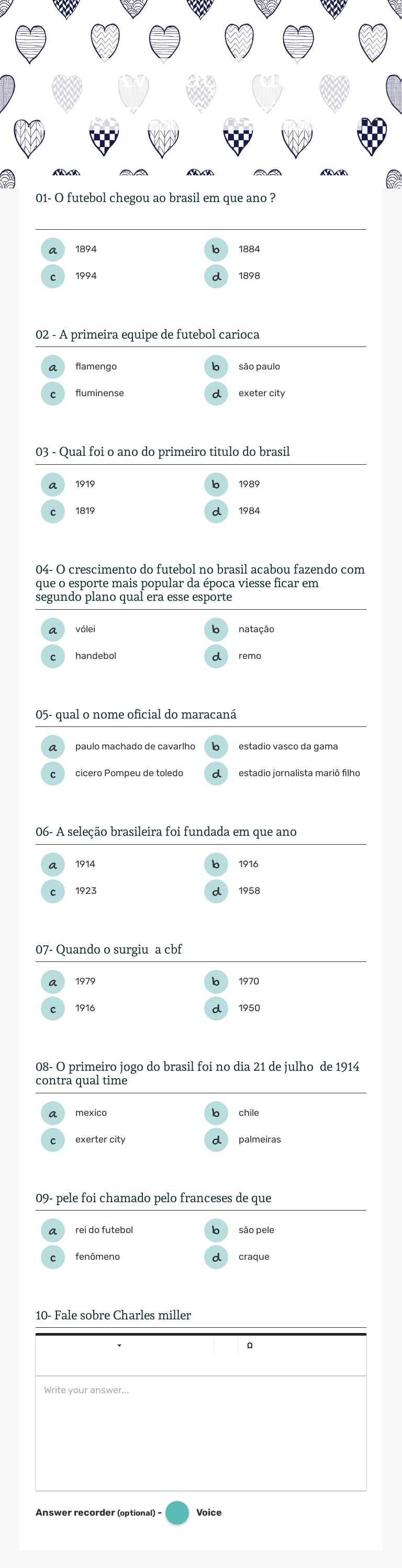 Avaliação de educação física worksheet preview image