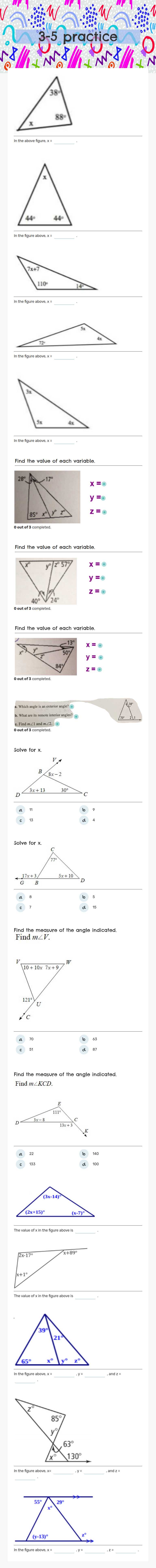3-5 practice worksheet preview image