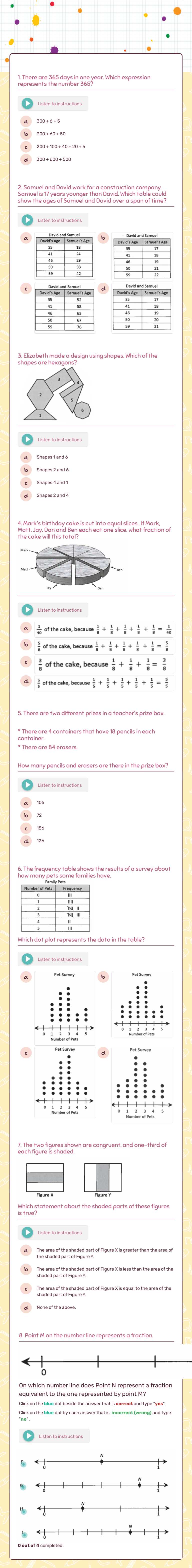 GPS A1 (#1-8) worksheet preview image