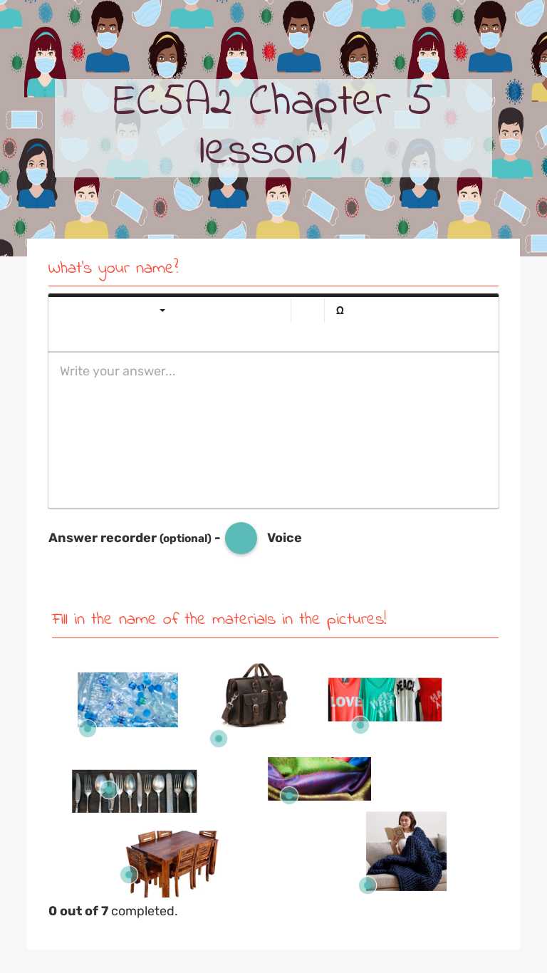 EC5A2 Chapter 5 lesson 1 worksheet preview image