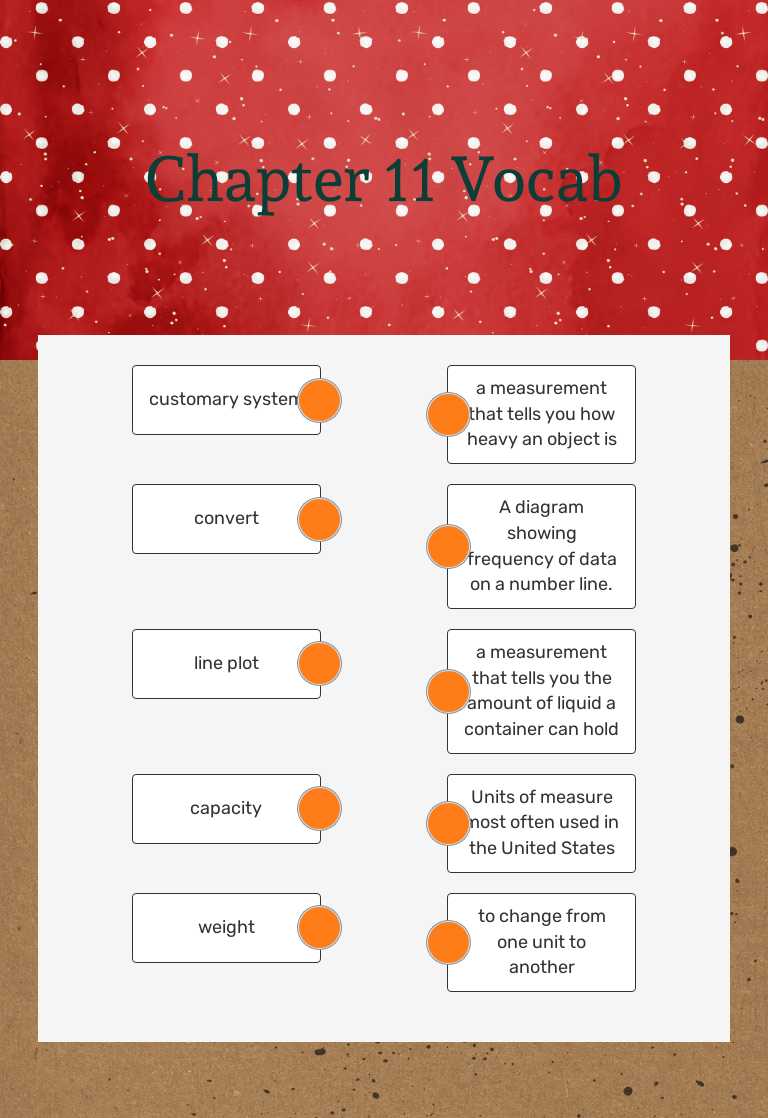 Chapter 11 Vocab worksheet preview image