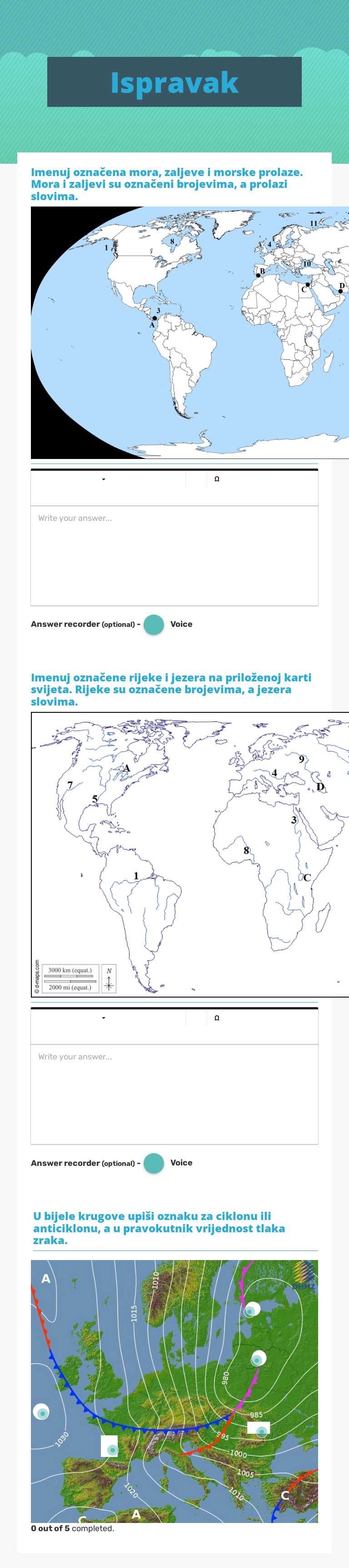 Ispravak worksheet preview