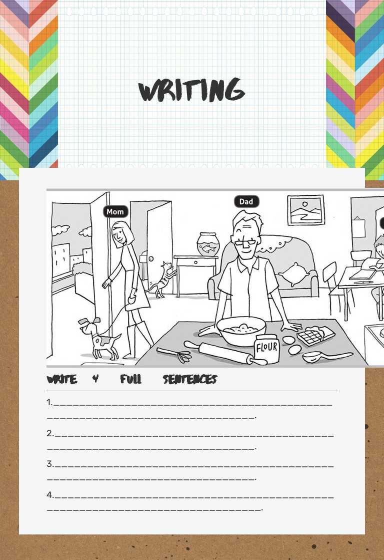Writing Grade 7 worksheet preview