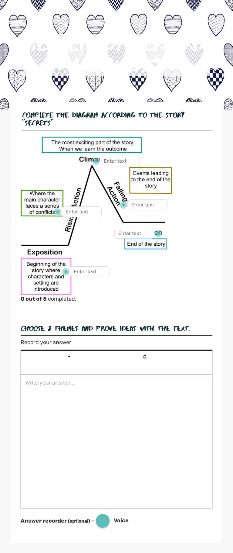 Secrets by Bernard MacLaverty Grade 12 worksheet preview