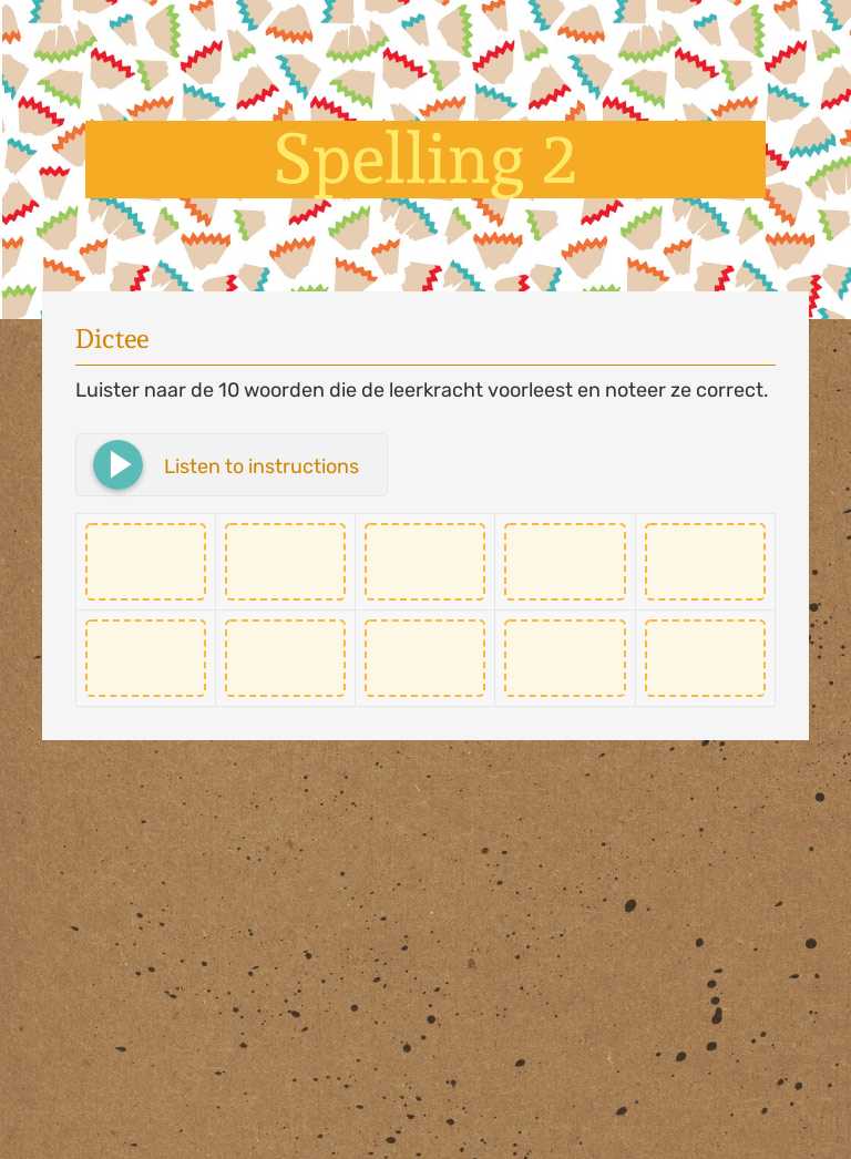 Spelling 2 worksheet preview image