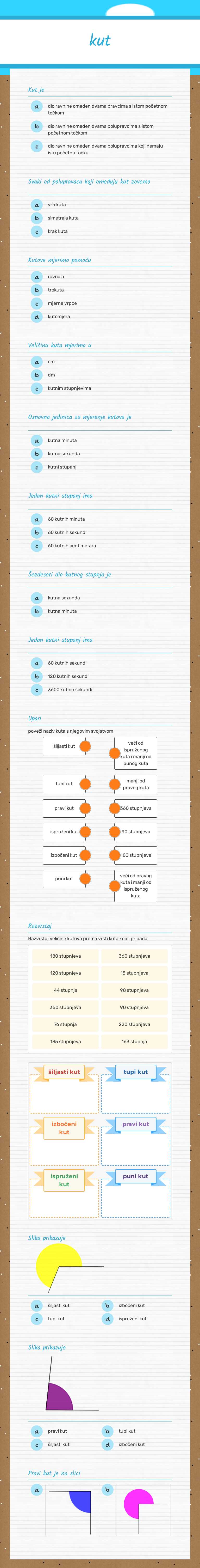 kut worksheet preview