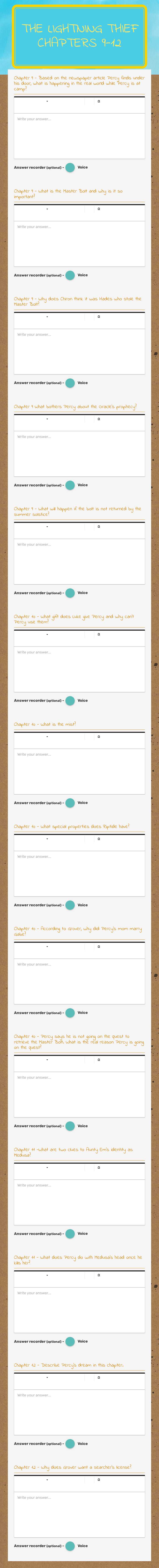 The Lightning Thief
Chapters 9-12 worksheet preview image