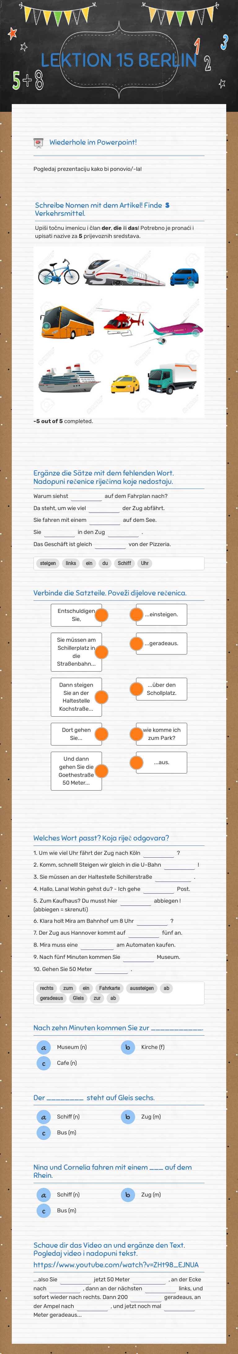 LEKTION 15
BERLIN worksheet preview image