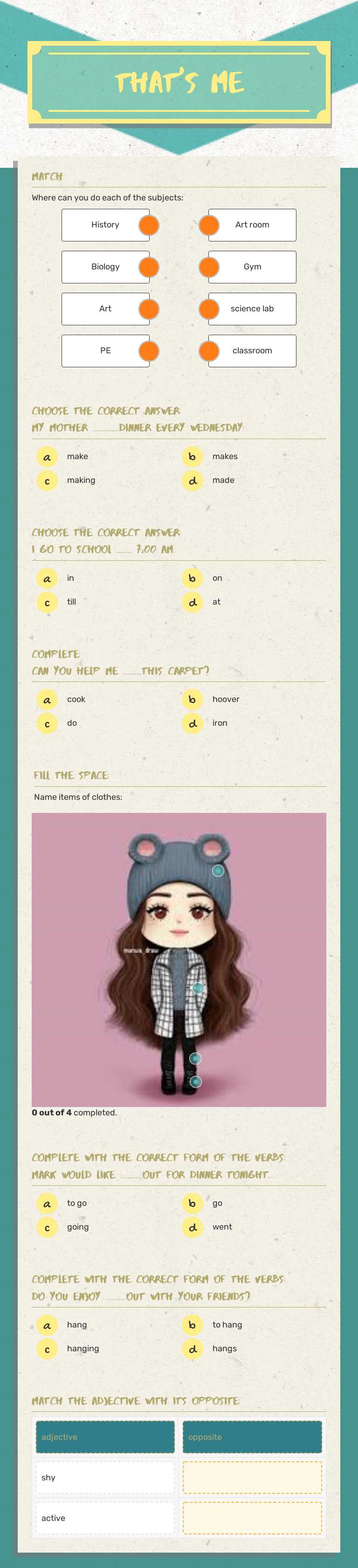 that's me worksheet preview image